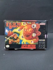 Advanced Dungeons & Dragons: Eye Of The Beholder (Super Nintendo SNES, 1991) CIB
