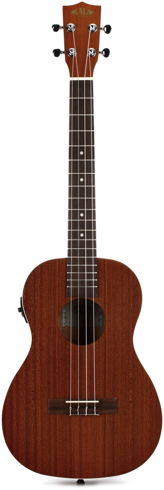Гавайская гитара для баритона Kala KA-BE - Атласное красное дерево