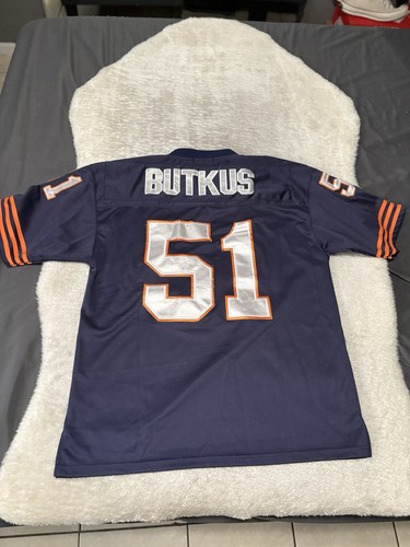 Chicago Bears Dick Butkus #51 Mitchell and Ness Herren Navy Heim Trikot Gr. 52 - Bild 2 von 7