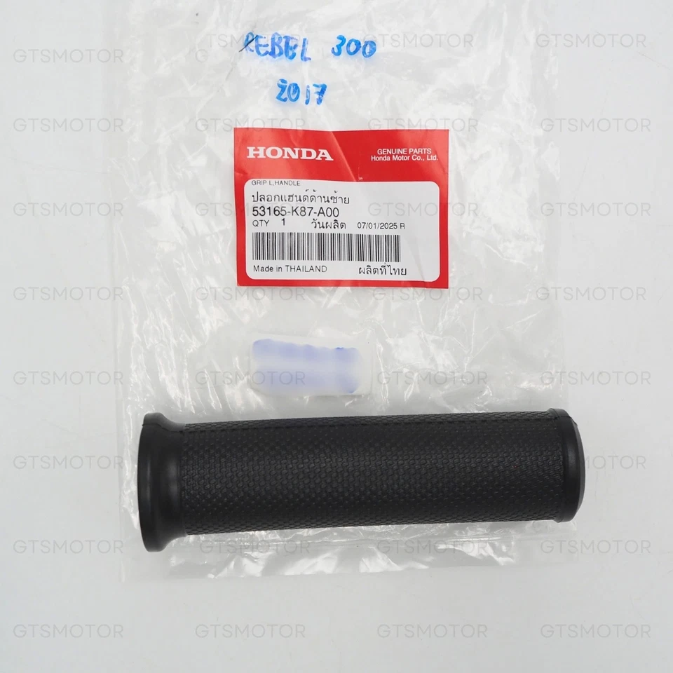 Left Handlebar Grip 53165-K87-A00 For Honda Rebel CMX 300 CMX300A 2017 - '24 - Изображение 4 из 4