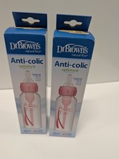 Dr. Brown s Anti-Colic Options Baby Bottles Set of 2 BPA-Free New