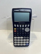 Casio FX-9750GII Graphing Calculator White with Cover Tested & Working