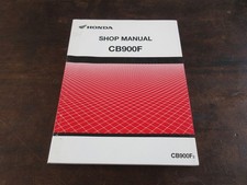Honda CB900F 2002 Shop Repair Manual Manuale Officina Manuale