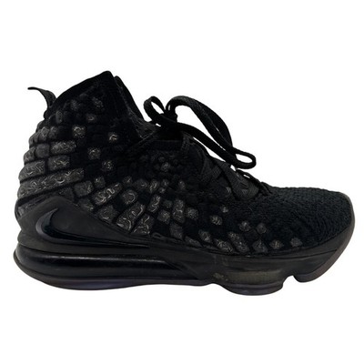 Nike LeBron 17 Shoes Mens Size 7.5 Global Currency Basketball Knit BQ3177-001