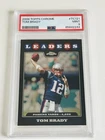 2008 Topps Chrome: #TC121 Tom Brady Leaders Passing PSA 9! Patriots