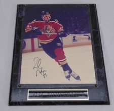 Rob Niedermayer Signed Autograhed Florida Panthers Ice Hockey Photo Framed