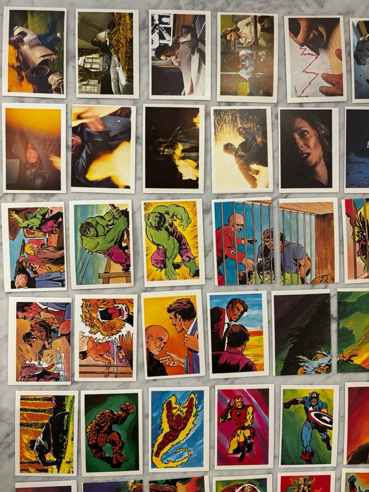 Australian Trade Cards The Incredible Hulk & Friends 1980. 135 Of 180 Rare. - Image 2 of 4