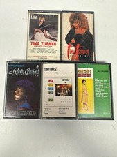 Lot of 5 Cassettes Tina Turner   Private Dancer, Eurythmics -Touch Dance Look 