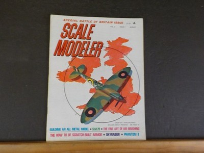 Scale Modeler 1967 August V2 #3 Battle of Britain issue