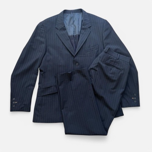 Rohan Wool Blend Pinstripe Envoy Travel Suit - Mens Size XL - 44”/38R