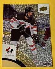 Jack Nesbitt 2025 Upper Deck Team Canada #70 Gold Foil RC 09/35 Philly Flyers
