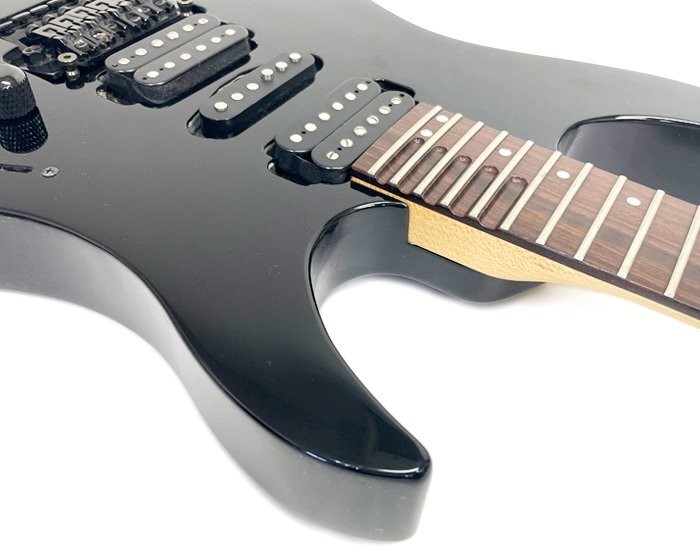 Electric Guitar Yamaha RGX-621D Half-Scalloped Black with