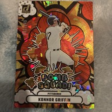 2025 Panini Donruss - Bomb Squad Konnor Griffin #3 Red Ice /149 (RC)