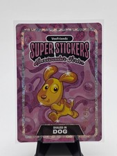 VeeFriends Spectacular Series Super Sticker Dialed in Dog /55 Gold on Bubble