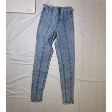 Womens No Boundaries Blue Jeans. Size 1 Juniors/Teens. Super Skinny. Mid-rise