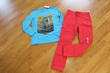 NWT BOYS OSHKOSH SZ 10 SWEATPANTS RED, SHIRT