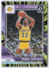2024 Panini Donruss Optic Magic Johnson Electricity Intl Prizm /75 #239 Legend