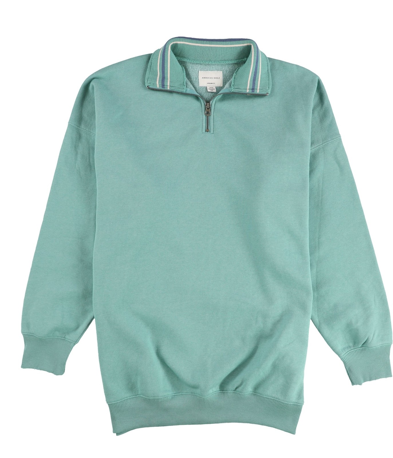 American Eagle Mens Solid Sweatshirt Green Small 4890₽