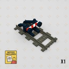 Butoir de Train | Portique Signalisation compatible rails LEGO - City Gare MOC