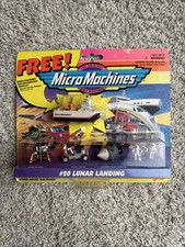 Vintage Galoob Micro Machines #20 Lunar Landing Set 65020 Sealed New Old Stock