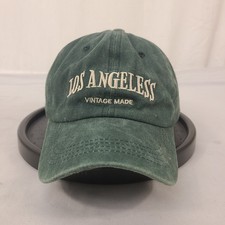 Los Angeless  Vintage Made  Embroidered Snapback Cap Used