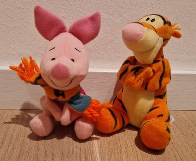 Winnie Pooh McDonald's 2000 Tigger & Ferkel Sammler Spielzeug Plüschtiere Set 