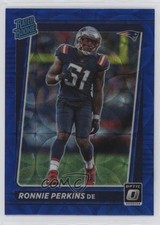 2021 Panini Donruss Optic Rated Rookie Blue Scope Prizm Ronnie Perkins #283 0pe3