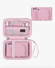 Canboc Pink Hard Case  Silicone Cover for Canon PowerShot SX730 SX740