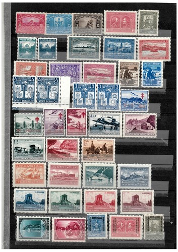 Yugoslavia collection 1921/40. Lot stamps MH