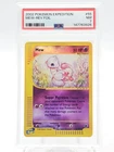 MEW 2002 POKEMON EXPEDITION REVERSE FOIL #55 PSA 7 Q0883