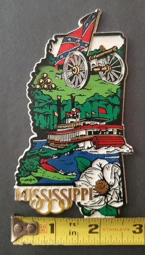 Mississippi Souveni Fridge Magnet - Picture 3 of 4