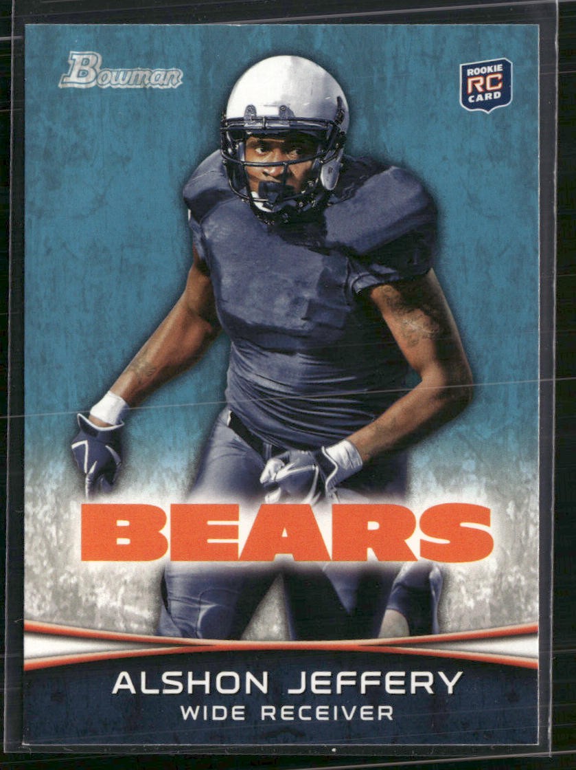 2012 Bowman #137 Alshon Jeffery Rookie
