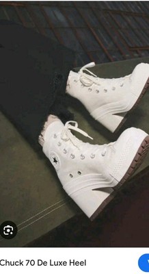 Size 9 - Converse Chuck 70 De Luxe Squared High Bloodstone Croc W