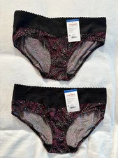 NEW Warners Hipster Panty No Pinching Problems 2 Pair Women’s Panty Size XLarge