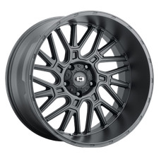Vision Off-road 404 Brawl 22x14 8x165.1 -76 Satin Black Wheel Rim Vision Off-road 404 Brawl 22x14 8x165.1 -76 Satin Black Wheel Rim