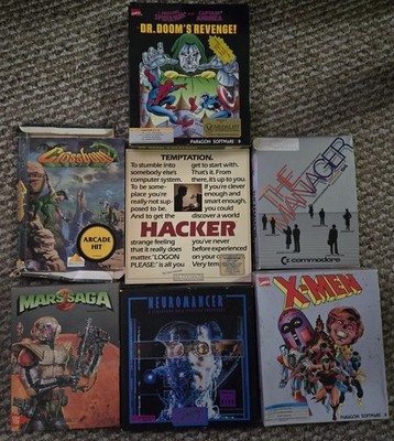 The Ultimate Lot Of Commodore 64 Games Spider-Man X-men Neuromancer Westwood