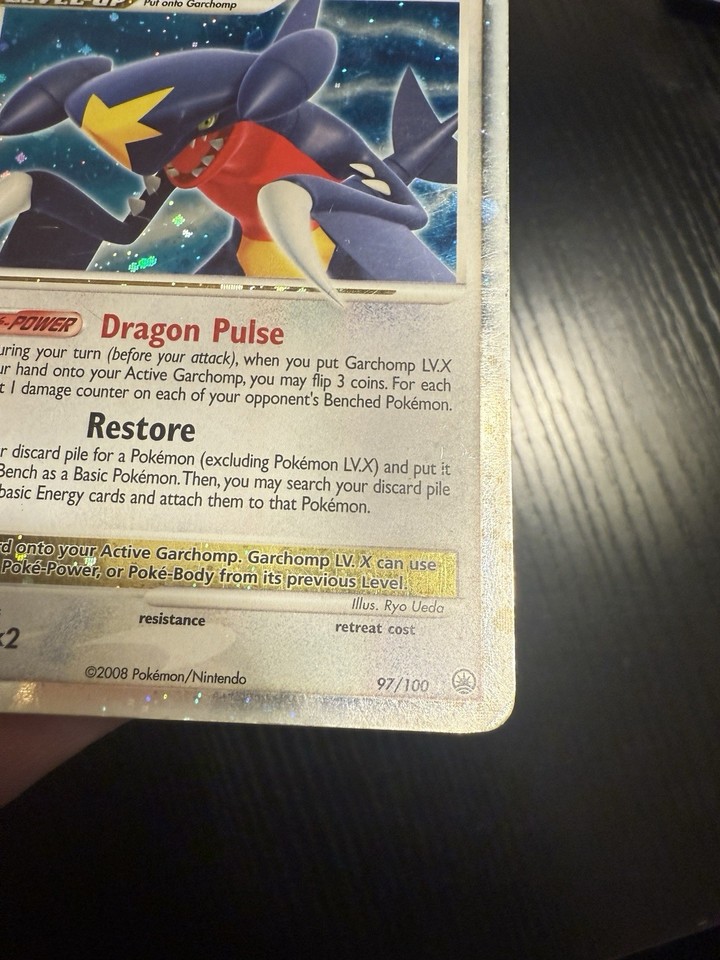 Garchomp LV.X Holo 97/100 Ultra Rare Majestic Dawn | eBay