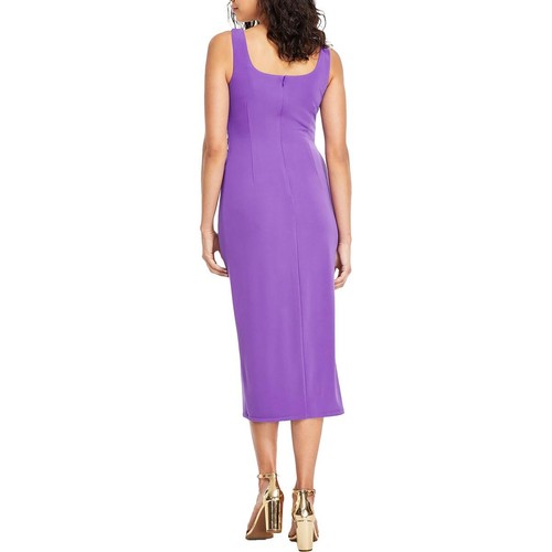 Anne Klein Womens Purple O-Ring Sleeveless Sheath Dress XL BHFO 3898 - Picture 2 of 2