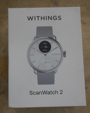 Withings ScanWatch 2 Hybrid Smart Watch 38mm Grey/White NEW SEALED BOX