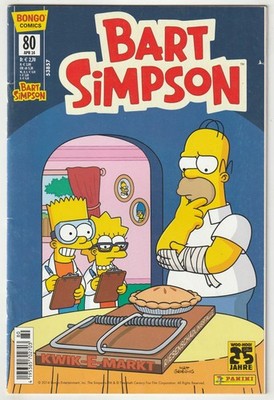   BART SIMPSON #80, Panini Comics/Bongo Comics 2014 COMICHEFT Z1-