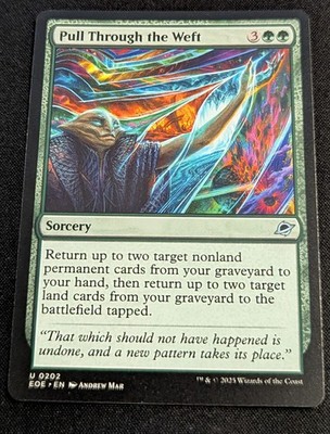 MTG - Pull Through the Weft - Edge of Eternities - Pack Fresh!!