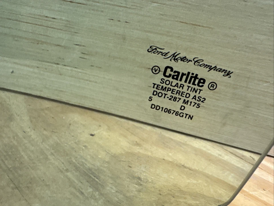 Compatível com 05-07 Ford Freestyle 08-09 Ford Taurus X Driver vidro da porta traseira esquerda - Imagem 3 de 4