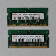 Hynix 1GB (2x512MB) DDR2 SO-DIMM PC2-4200S 20...