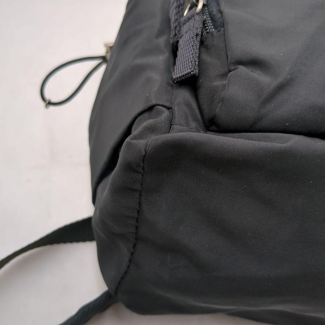 PRADA mini backpack backpack triangle logo nylon … - image 10