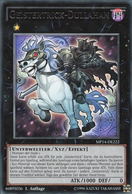 YuGiOh Geistertrick-Dullahan MP14-DE222 Rare EX 1st