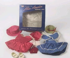 Vintage 1950’s Miss America Pageant  Doll Clothes Set by Sayco w/ Original box!!