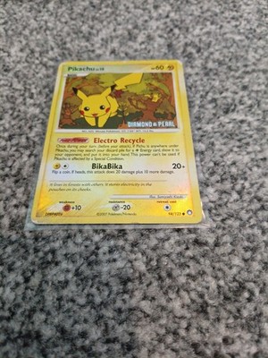 Pokemon Karte Pikachu Mysterious Treasures 94/123 Reverse Holo Stamped