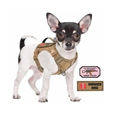 Tactical Dog Harness for Small Puppy, No Pull Military Service ... FAST USA SHIP