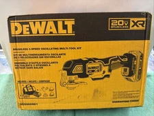 NEW DEWALT DCS356SD1 MAX XR 20V Oscillating Tool Kit
