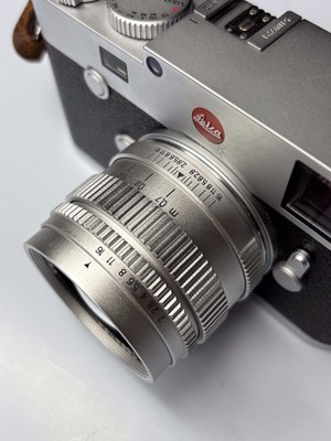 Contax G 45mm f2 Convert To Leica M Helicoid (no Lens) silver
